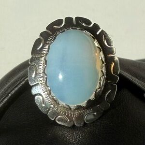Vintage 925 Mexican Opalite Ring